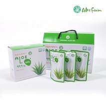 유기농알로에겔 99.9% 유기농 국산, 100mlx10팩 3박스