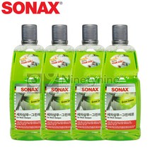 소낙스 세차샴푸 그린레몬-1L 4개+금액별사은품 카워시 자동차샴푸 카샴푸 세정제 캉가루 맥과이어스 카와시 세차
