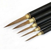 T/B_: 캘리그라피용 세필 칠성 면상필 4호 : FLW2B7B45+DDH, 본상품선택