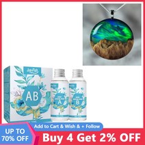 휴비나인 에폭시레진 크리스탈레진 에폭시 접착제 DIY 금형 수지 AB 하드 표본 제작 모든 재료 빠른 건조 초투명 크리스탈 50ml, 한개옵션0