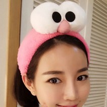 왕눈이 헤어밴드 세안밴드 샤워밴드 헤어캡 머리띠, 제품선택:왕눈이세안밴드|선택옵션:옐로우