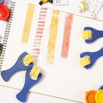 [{주문폭주]}xYNS+_줄무늬_롤러_스펀지도장_4종세트_미술놀이_★+인기히트*MAR+6923ºⓝⓔⓦº