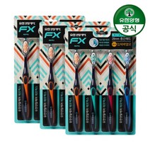 유한양행 유한덴탈케어 FX 칫솔 4입 3개
