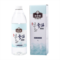 (주)인산가 정품 물죽염실버 1L 인산죽염 +2개 이상 구입시 사은품 9중9포 금흑흑삼크런치(10g) 4개, 4000g, 4병