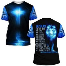 예수님 그리스도 PLstar Cosmos Christian olic Jesus R Streetwear 3DPrint Summer Casual Funny T-shirts, 18 T-shirts_07 XXXL