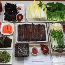 어촌마을 과메기 어촌마을 건조장 직배송 청정해풍건조 꽁치과메기 야채세트, 2.5마리세트