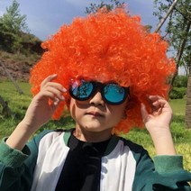 대두모자 빅사이즈모자 남성과 여성 패션 폭발적 인 머리 가발 모자 가장 무도회 드레스 팬 헤어 재미 있은 광대 다채로운 gorras