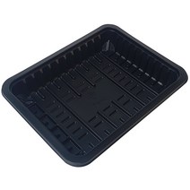 정육포장 용기 트레이 LA-2kg 검정 10개