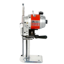 원단 재단기 의류 봉제 공장 전동 재단칼 고속 원단칼, 강화모델 6인치 1200W