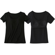 여성 노브라 반팔 티셔츠 슬림핏 얇은 심플 무지 여름 여자 노브라티 nobra shirt XK0490