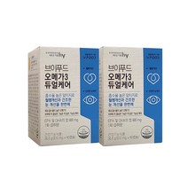 올따옴) 한국야쿠르트 브이푸드 오메가3 듀얼케어(60캡슐)x2개, 1개