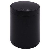 샤오미 스마트 자동 센서 휴지통 원형 스마트 기저귀 쓰레기통 업소용 종량제봉투 분리수거함 압축 미니 원터치 모션감지 주방, 8L, E