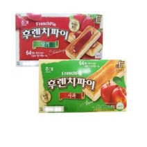 해태제과 후렌치파이 사과 192g x 2p + 딸기 192g x 2p, 2종, 9세트