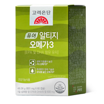 고려은단 퓨어 알티지 rTG 오메가3 60캡슐, 40개