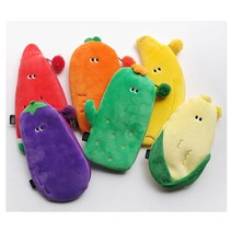 핑크풋 슬림 필통 모음/택1/당근 파우치, 주황/당근 슬림 필통