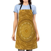 빅사이즈방수앞치마 용접 여름 린넨 앞치마 만다라 미학 여성용 주방 앞치마 오리지널 방수 소녀 커스텀 남자 웨이터 작업 오일 방지 빈티지 페르시아125840, 22102wq-000413-_38X47CM(S)