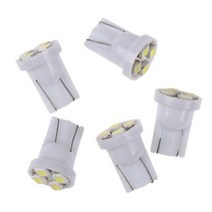 ux 조도측정기 Lux 조도 디지털 디지털조도계 5 PCS T10 Led 차량용 대시 보드 조명 악기 웨지 게이지 독서 램프 전구