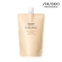 SHISEIDO 시세이도 서브리믹 손상모발용 아쿠아 인텐시브 샴푸 리필 450ml
