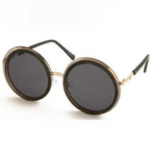 남녀공용 고급스러운 패션피플 세련된 동글이 선글라스