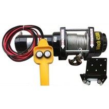 전동 와이어 윈치 12V 런바윈치 차량용 윈지 우인치, 4500lbs 12V, 1개