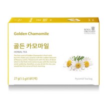 로얄오차드 골든 카모마일 18티백, 18개입, 1개