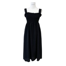 라라콩 비치룩 스모크 밴딩 민소매 원피스