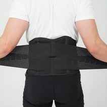 진작 허리 보호대 복대 허리 복부 찜질팩 포함