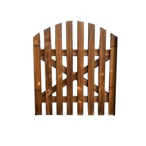 단독주택대문 휀스문 정원 울타리 합성목재 펜스대문, 접지 플러그 세트(높이 80x 너비 132)