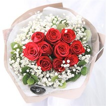 졸업식 장미 꽃다발 생화 택배 전역 선물 생일 축하 배달 배송 꽃정기구독 야곱의정원, 핑크로즈