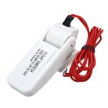 빌지 펌프 플로트 스위치 자동 12V 24V 또는 32V 보트 요트 캐러밴 캠핑 해양 낚시 워터 펌프 자동 켜기 / 끄기, 보여진 바와 같이, 하나