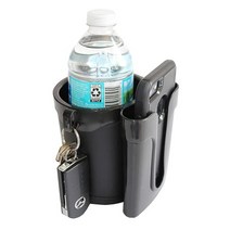 BikeCupHolder 블랙 휴대폰 키 비치 크루저용 홀더 콤보 통근용 자전거, Black