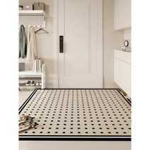 대형 PVC 매트인테리어발매트 주방매트 싱크대 PVC매트 매트 거실 거실매트 복도 인테리어, A. 웨스턴 모던+스퀘어