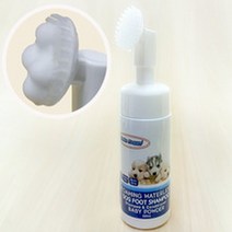 헬로도기 포밍워터리스 도그 풋 샴푸(베이비파우더향), 1개, 150ml