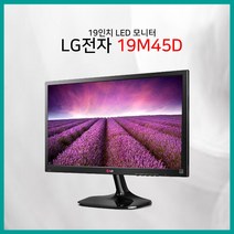 LG 19M45D 19인치 IPS패널초슬림 좁은공간 고성능 모니터