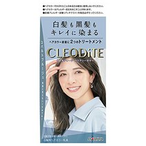 클레오디테 클리어리 칼라 [코발트 브뤼헤] (의약 부외품) 백발 염색 칠라 호라 백발 헤어 컬러 クレオディーテ クリアリーカラー [コバルトブルージュ] (医薬部外品) 白髪染め チラホラ