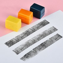 모던감성 문서보안용 운송장 롤러 스탬프 개인정보 택배 보호, 랜덤