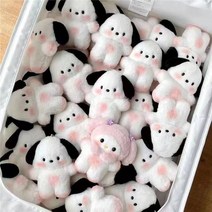 인형 키링 포차코 강아지 귀여운 가방 열쇠고리 캐릭터 키홀더 액세서리, 01. 넥워머 파차도그 열쇠고리 있음, 01. 15cm