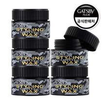 갸스비 스타일링 왁스 울트라 하드 80g 5개, 없음