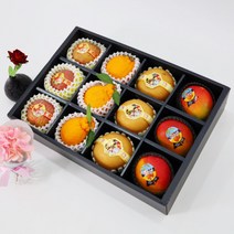 설날 추석 과일선물세트 퐈퐈네 혼합과일선물, 금보자기, 8) 사과&배&태국망고&오렌지 세트