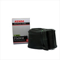 켄다 스탠다드 튜브 [27.5 x 2.8-3.0 프레스타 48mm밸브], 1개
