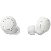 [일본정품]SONY소니 무선 블루투스 이어폰 이어버드 고정밀 통화 품질 쉬운 페어링 IPX4 방수 성능 노이즈감소 급속충전 20시간재생 USB어댑터PC연결가능 SBC AAC, 화이트, USB어댑터 미포함