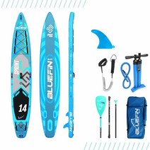 Bluefin SUP 4.6m(14피트) 스프린트 카본 스탠드업 패들 보드 키트 - 고급 투어링 SUP