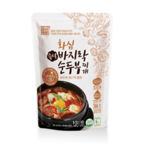 60년 전통 화심두부 즉석 바지락 순두부찌개 680g, 1팩