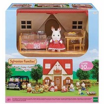 실바니안패밀리 초콜릿 토끼의 빨간지붕 이층집 5303 어린이 소꿉놀이