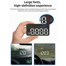 자동차속도계 UHD 헤드업디스플레이 호환 자동 M3 OD2 GPS HUD 헤드 업 디스플레이 EOD 앞 유리 속도계 프, 한개옵션0