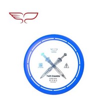 Yikon퍼트 및 접근 디스크 골프 플라잉 디스크 야외 놀이 장난감 스포츠 주니어용 비치 디스크 비치 게임트윈 칼, TWIN SWORDS BLUE+기타