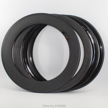 카본 디스크 휠 픽시 700C 38 50 60 88mm 로드 바이크 3K UD 풀 파이버 자전거 튜블러 클린처 튜브리스 림 23 또는 25mm, [02] 38mm matt 3K, [01] Clincher