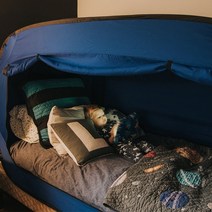 사각난방텐트 암막 텐트 사계절 1인용 싱글 200x105x120cm 기숙사 침대용