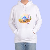 ATOGATO 바닷속 산호초랑 여행을 맞춤 후드티