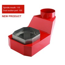 목공집진기 CNC 밀링 머신 9KW 자동 공구 교환 스핀들 더스트 커버 컬렉션 브러시 우드 조각 먼지 제거, 1.110 single new